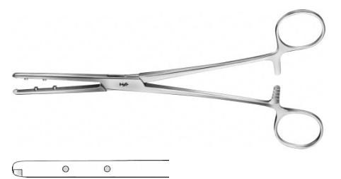 КОРНЦАНГ ДЛЯ ТАМПОНІВ/ПЕРЕВ'ЯЗКИ EММЕТ, ПРЯМИЙ, 210 ММ